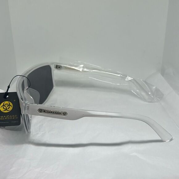 Biohazard Mirrored Shield Sunglasses – Model BZ66302 - Picture 2 of 3